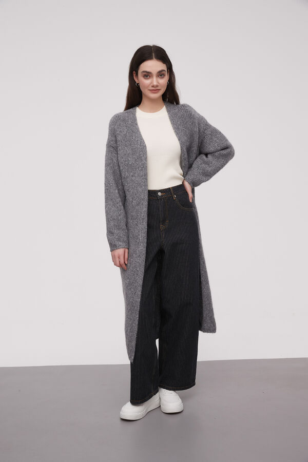 SACO BAREN GRIS MEDIO image number null