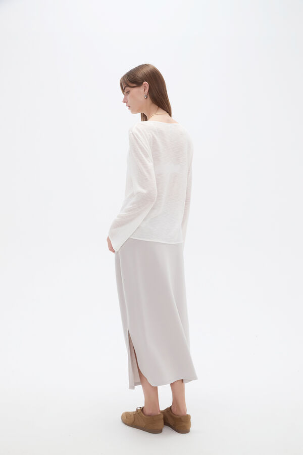 SWEATER GERAL 70809 MARFIL  / OFF WHITE image number null