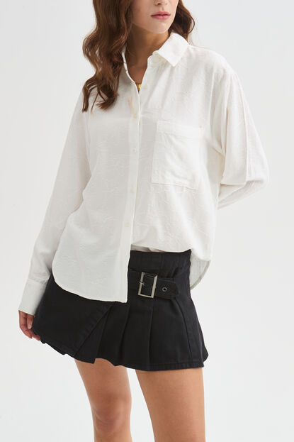 CAMISA KEMO 70607 MARFIL  / OFF WHITE image number null