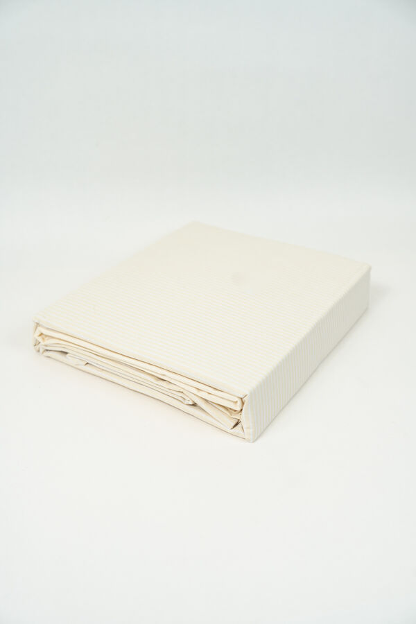 S&aacute;banas 1 1/2 plaza 144 Hilos Stripes CREMA image number null