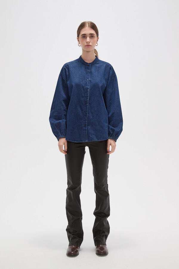 CAMISA TAREL AZUL INDIGO image number null