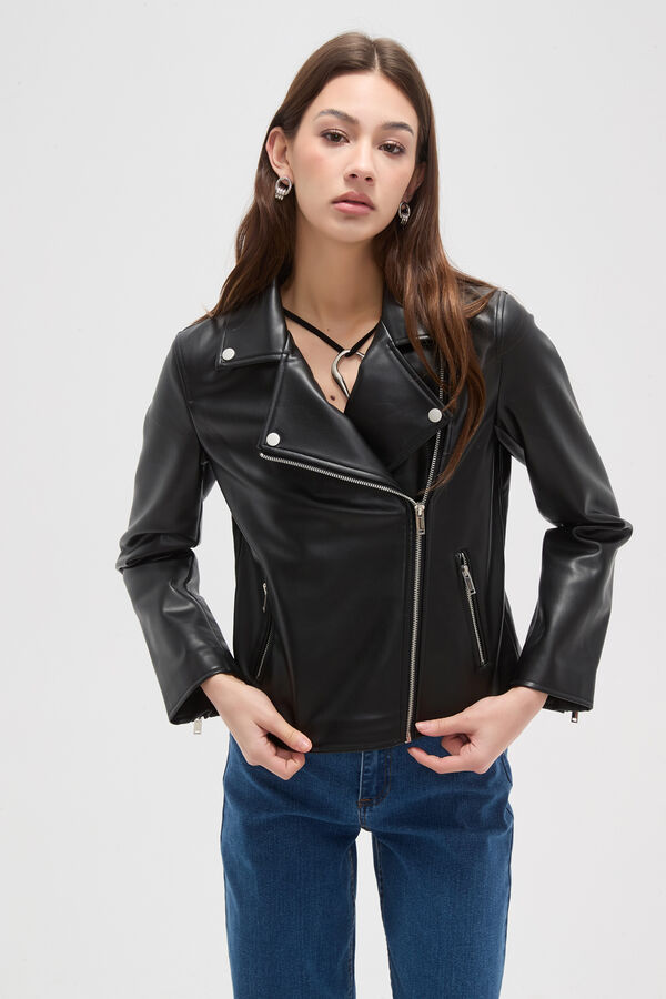 CAMPERA CLIFTON NEGRO image number null