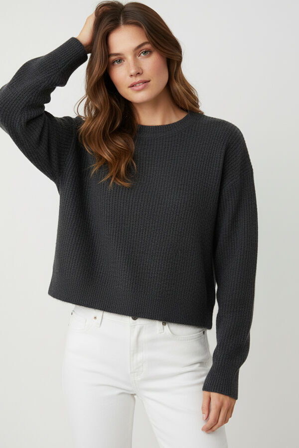 SWEATER ELOUNA NEGRO image number null