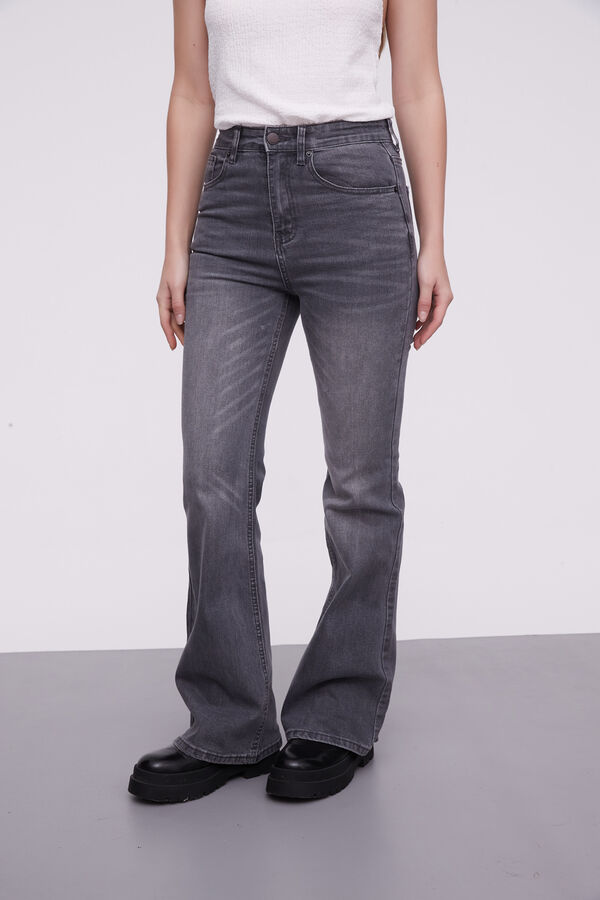 PANTALON GARRIN GRIS MEDIO image number null