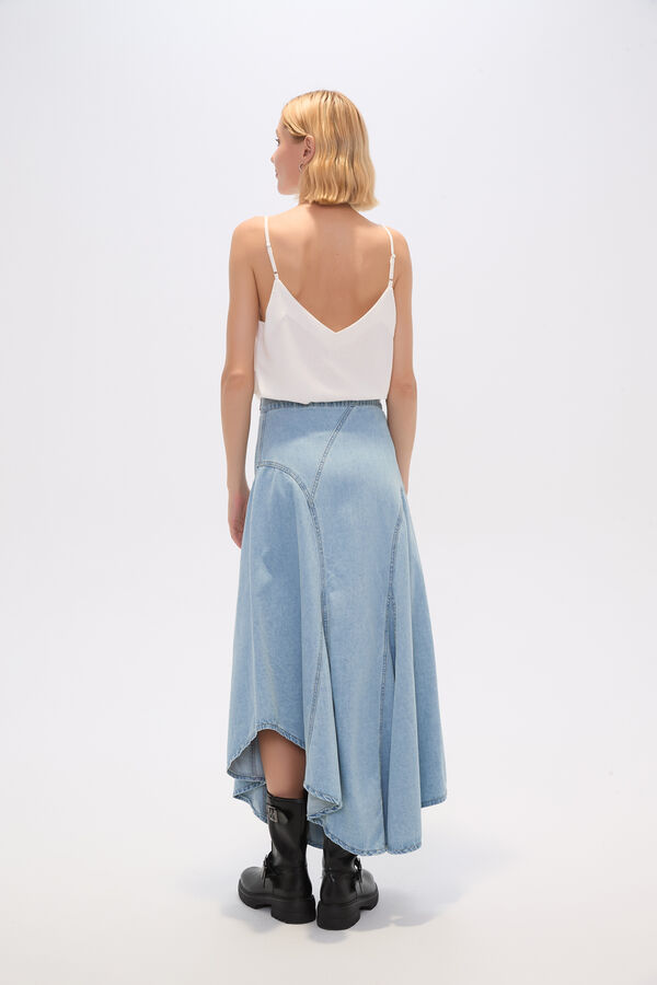 FALDA KUALCA AZUL CLARO image number null