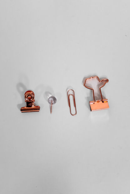 Set Pins & Clips, Cobre COLOR UNICO image number null