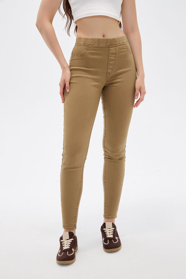 PANTALON RHOVAS TAUPE CLARO image number null