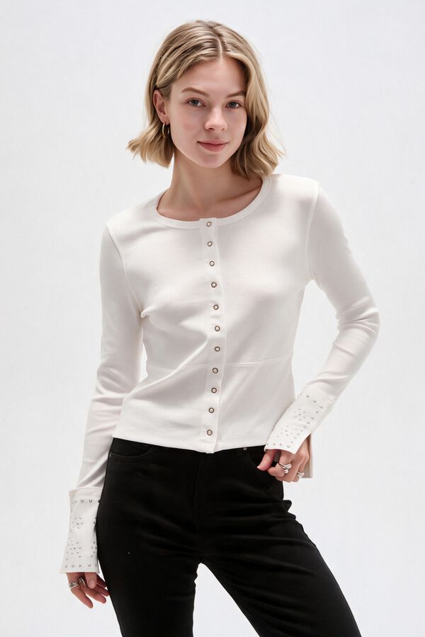 REMERA CARITO 70809 MARFIL  / OFF WHITE image number null