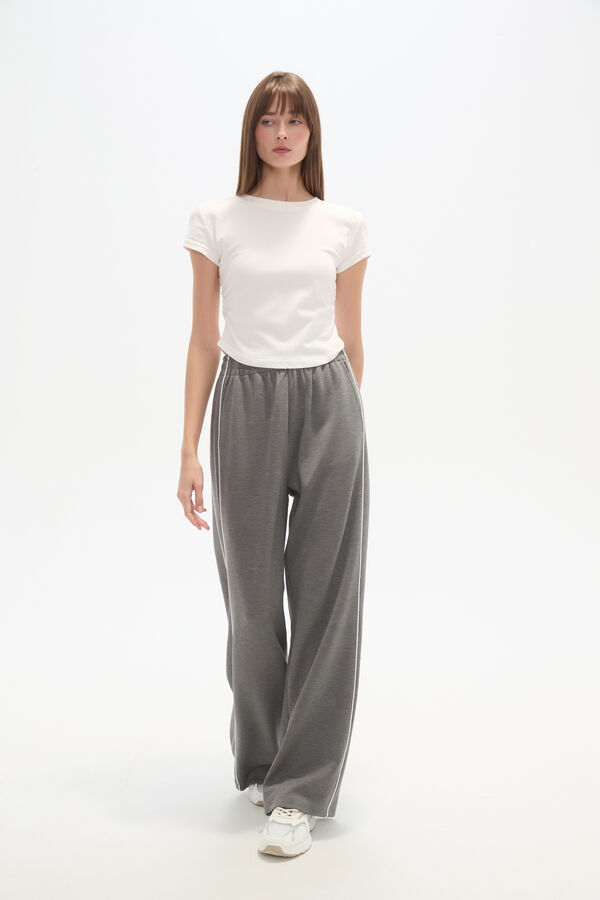 PANTALON DEPORTIVO BEDMAR GRIS MELANGE OSCURO image number null