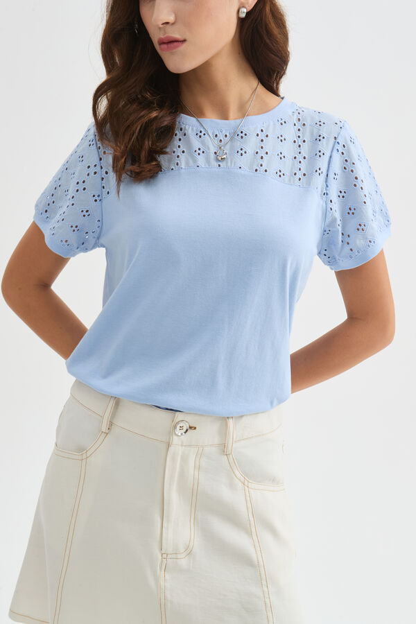 REMERA MALIKA 70607 CELESTE image number null