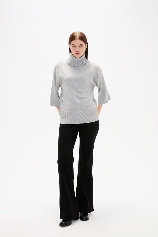 POLERA THERNAL GRIS MELANGE MEDIO image number null
