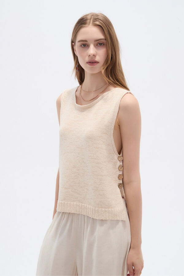 MUSCULOSA METRICAL 70809 CRUDO / NATURAL image number null