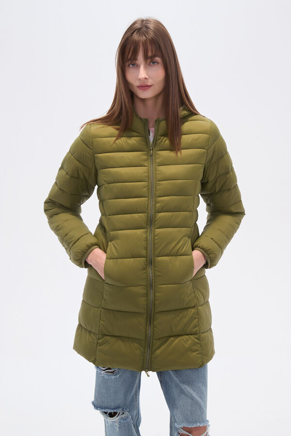 CAMPERA REAL VERDE OLIVA image number null