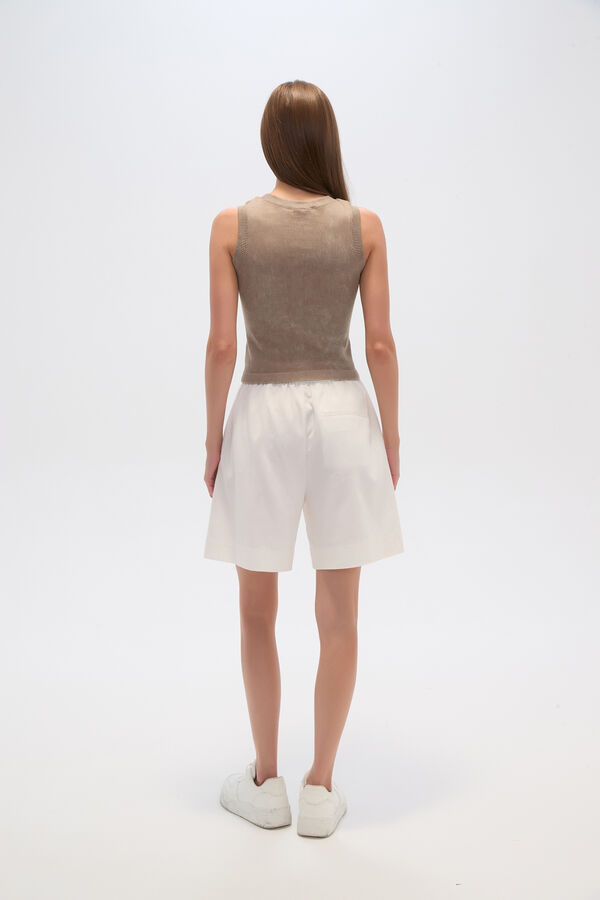 SHORT MUNNAT MARFIL  / OFF WHITE image number null