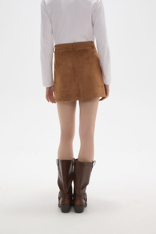 FALDA ARVESS BEIGE OSCURO image number null