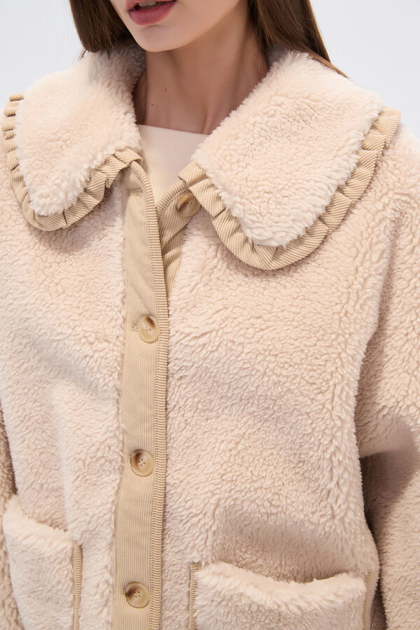 CHAQUETA ALONI CRUDO / NATURAL image number null