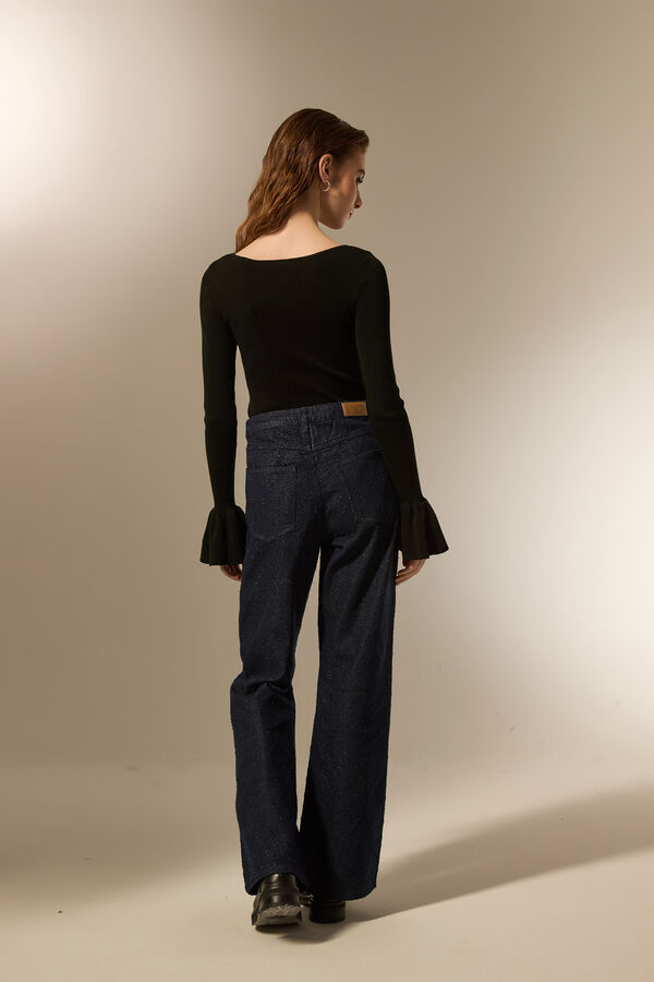 PANTALON QUARTIN AZUL INDIGO image number null