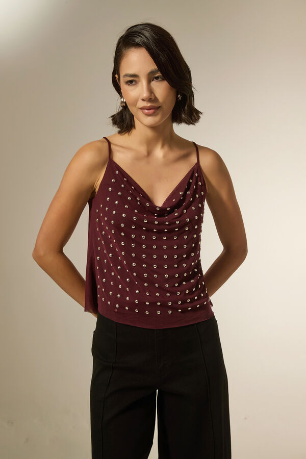 MUSCULOSA KALISTA CEREZA OSCURO image number null