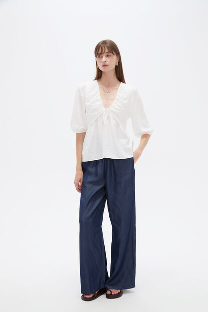 BLUSA MELVAR 70607 MARFIL  / OFF WHITE image number null