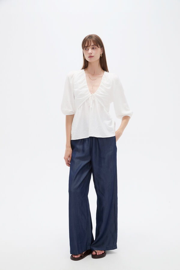 BLUSA MELVAR 70607 MARFIL  / OFF WHITE image number null