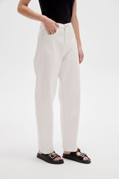 PANTALON ESINO 70607 MARFIL  / OFF WHITE image number null