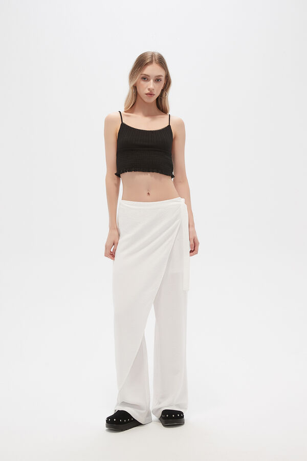 PANTALON ROMI BLANCO image number null