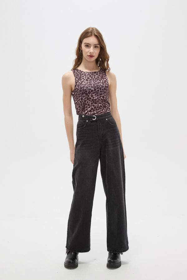 PANTALON AELITH GRIS OSCURO image number null
