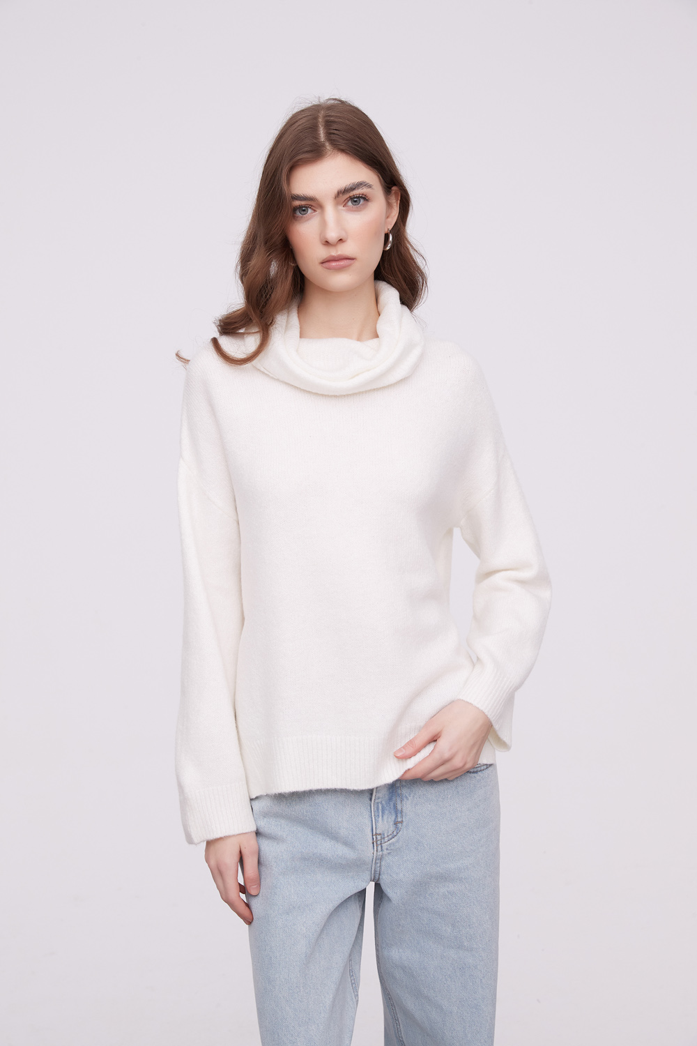 POLERA LAMAS MARFIL  / OFF WHITE