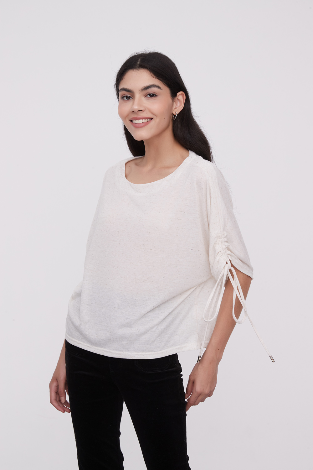 REMERA LAVINE BEIGE CLARO