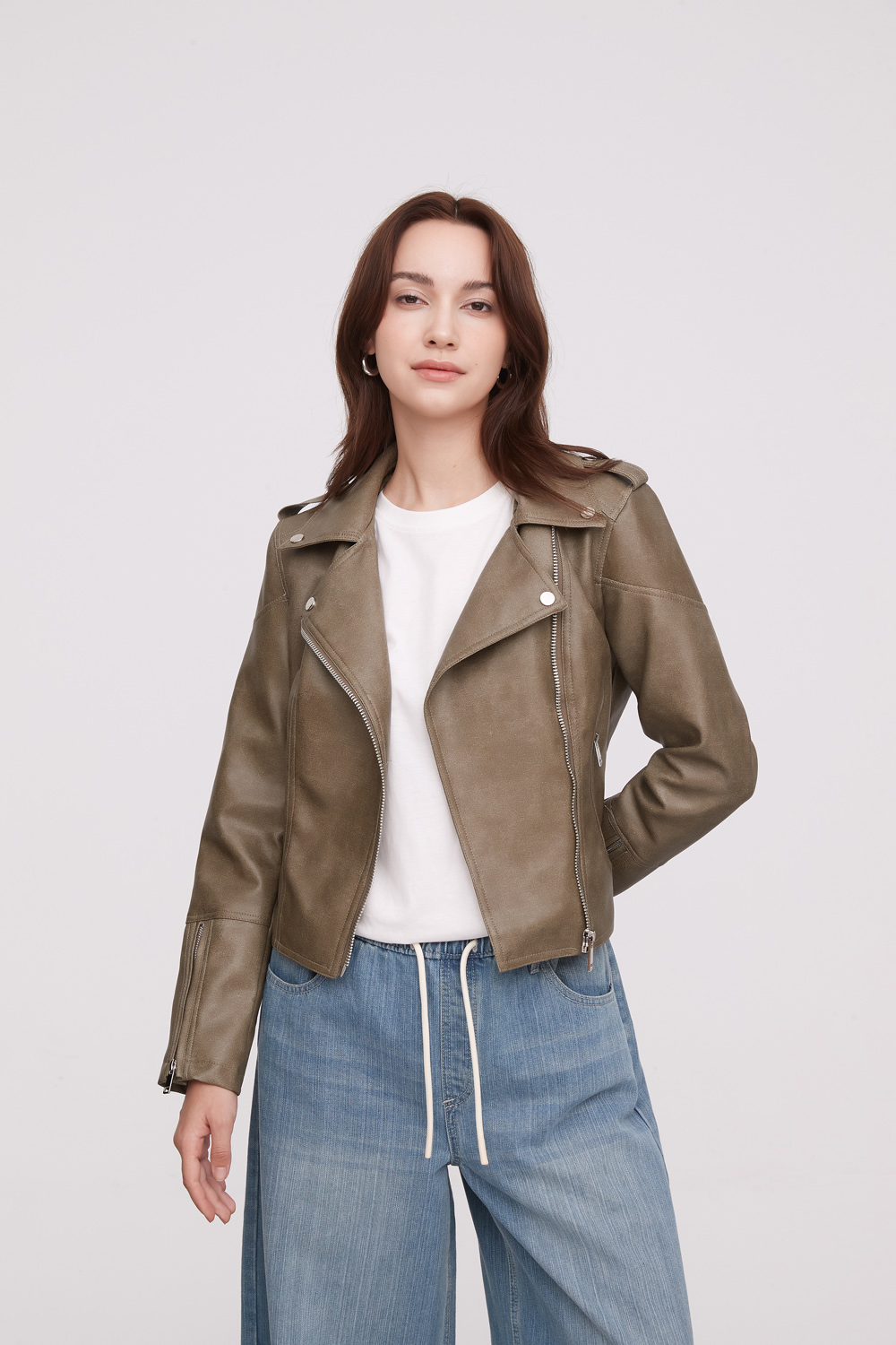 CHAQUETA VINDA VERDE SECO
