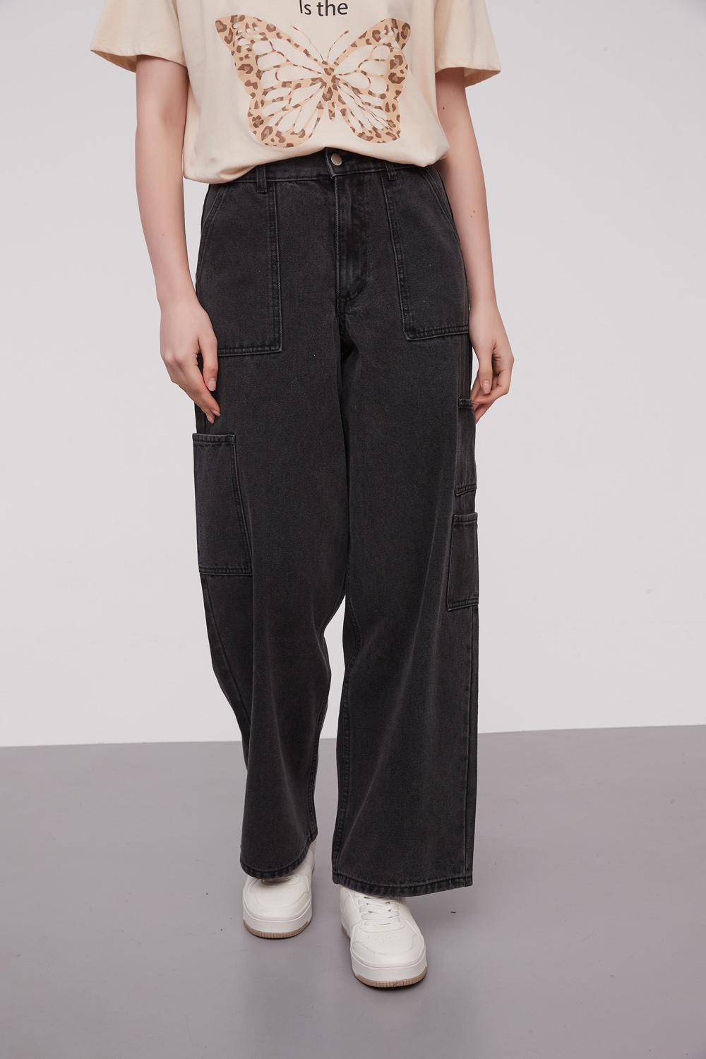 PANTALON DAZY GRIS OSCURO