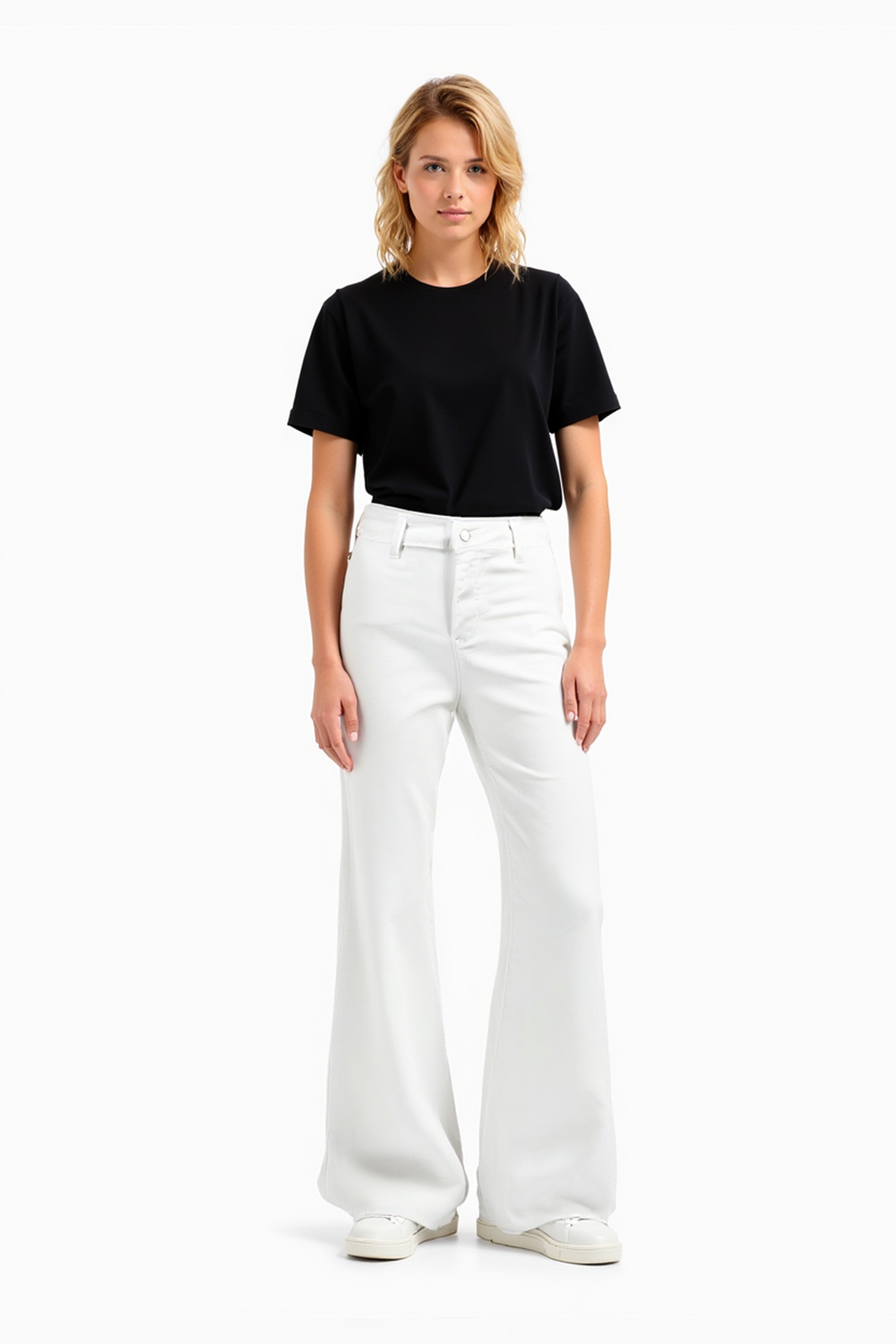 PANTALON ADELINE MARFIL  / OFF WHITE