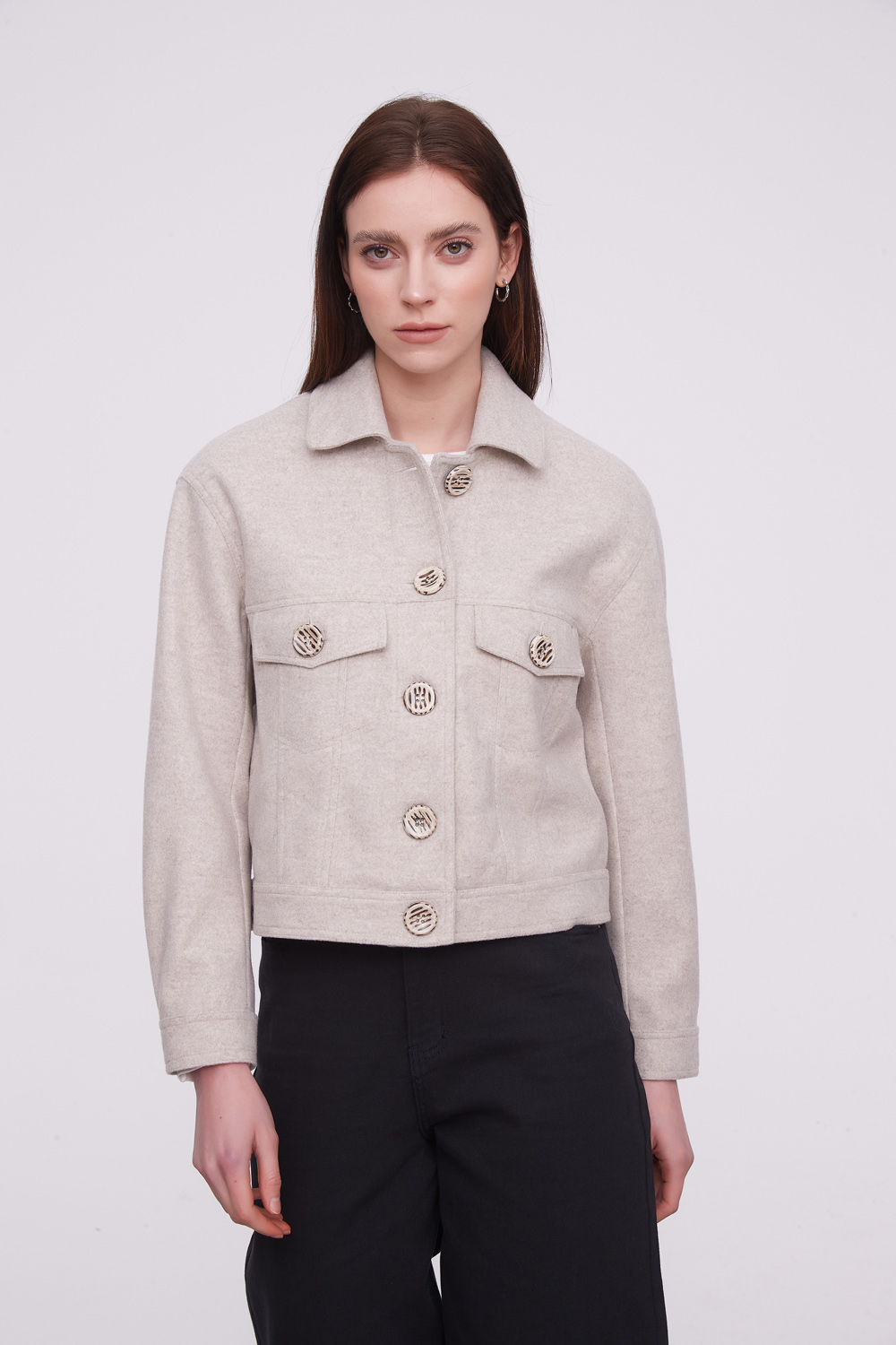 CHAQUETA LOPINO ARENA MELANGE