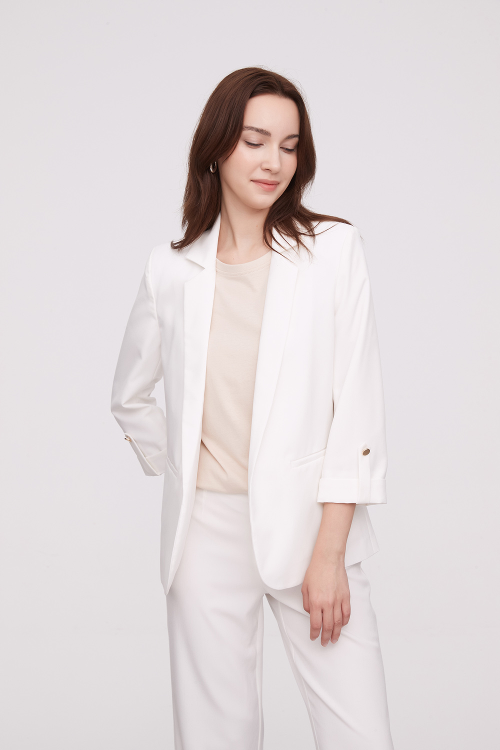 CHALECO ETIQUETT MARFIL  / OFF WHITE